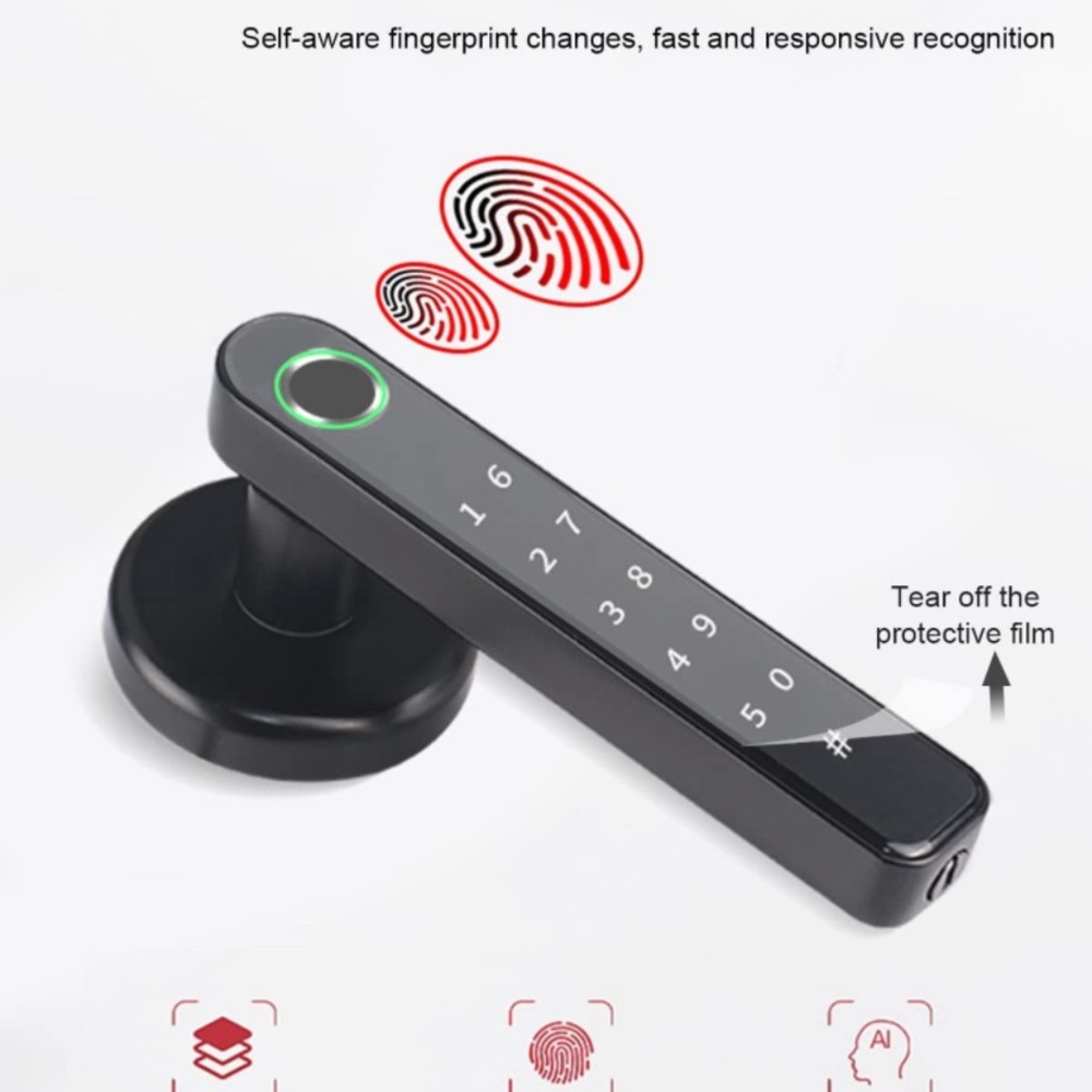 Fingerprint Door Lock - Picture 3 of 8